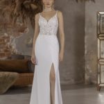Brautkleid mit Beinschlitz Modell Kadence von Jarice